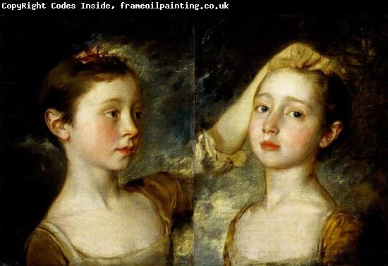 Thomas Gainsborough Mary and Margaret Gainsborough, the artist's daughters