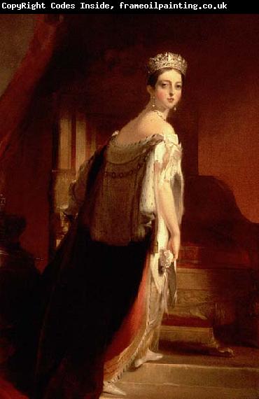 Thomas Sully Portrait of Queen Victoria