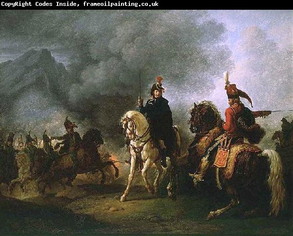 carle vernet A General with his Aide de Camp