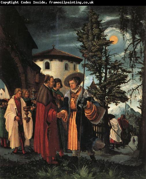 Albrecht Altdorfer The Departure of St.Florian