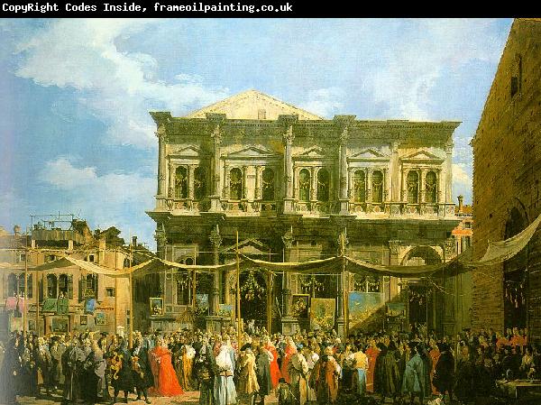 Canaletto Venice: The Feast Day of St. Roch