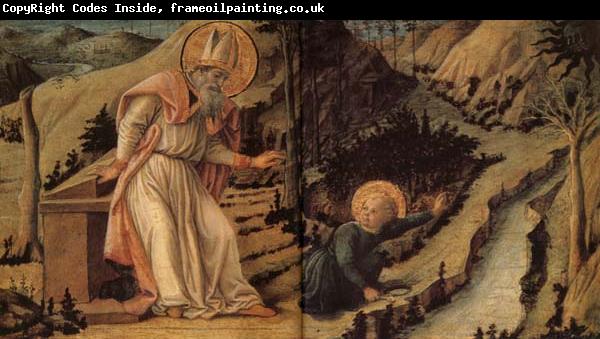 Filippino Lippi The Vision of St.Augustine