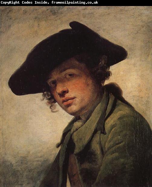 Jean-Baptiste Greuze A Young Man in a Hat
