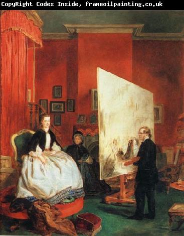 John Ballantyne William Powell Frith Painting the Princess of Wales