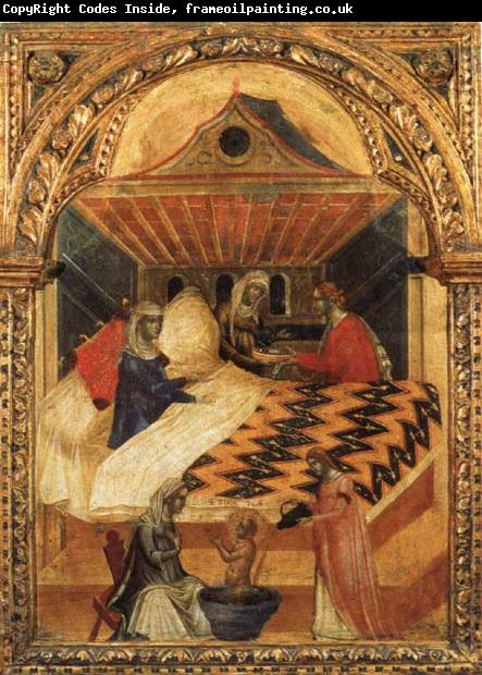 Paolo Veneziano The Birth of St.Nicholas
