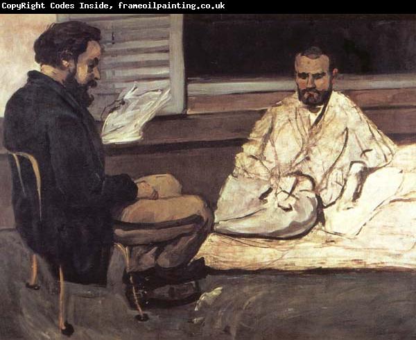 Paul Cezanne Paul Alexis faisant la lecture a Emile Zola