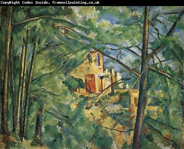 Paul Cezanne The Chateau Noir