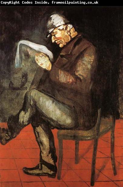 Paul Cezanne Portrait d Eugene Dlacroix