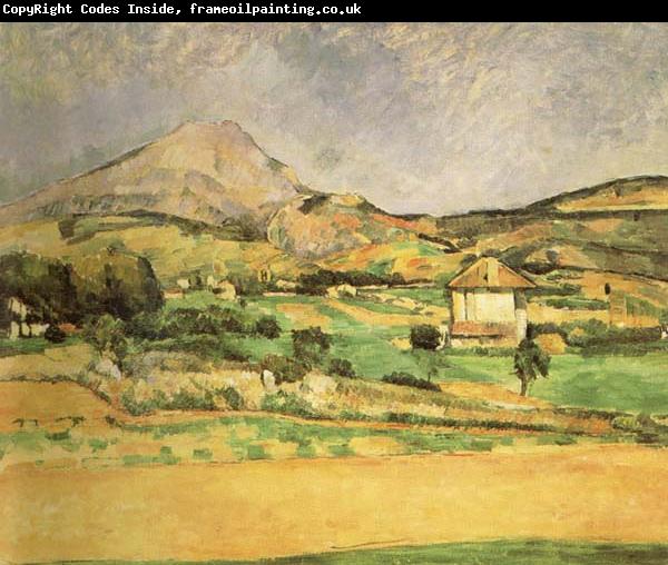 Paul Cezanne La Montagne Sainte-Victoire vue du chemin de Valcros