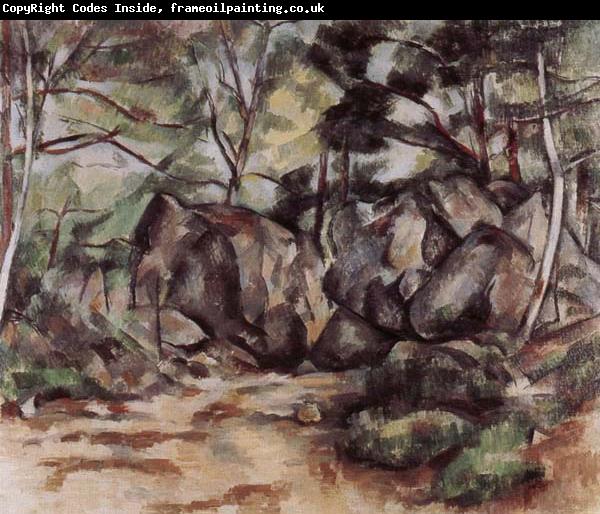 Paul Cezanne Le Sous-bois