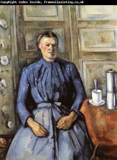 Paul Cezanne La Femme a la cafetiere