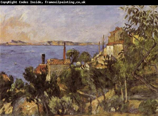 Paul Cezanne The Sea at L Estaque
