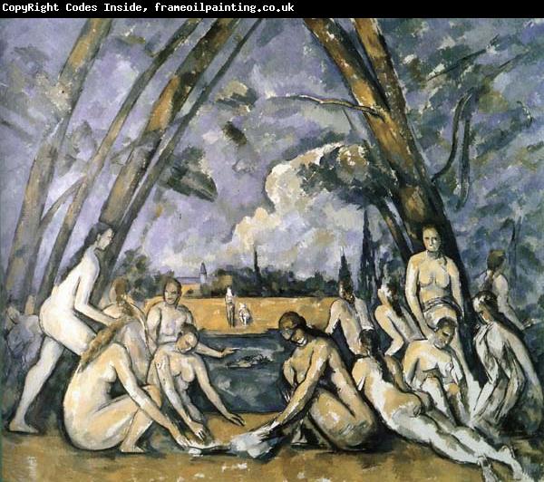 Paul Cezanne Les Grandes Baigneuses