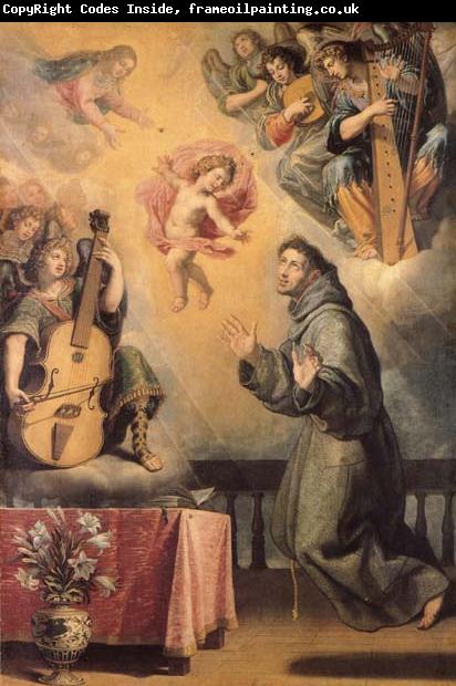 Vincenzo Carducci The Vision of St.Anthony of Padua