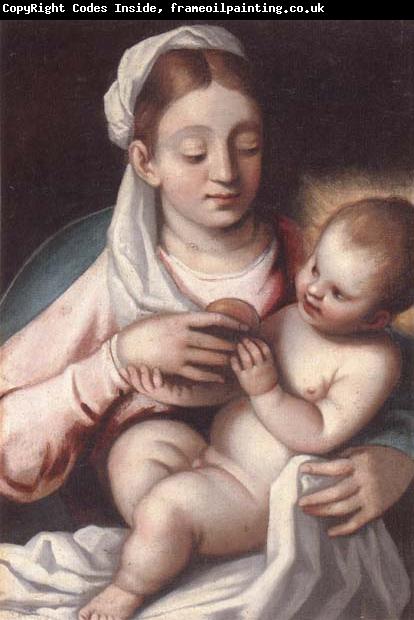 unknow artist The madonna and child