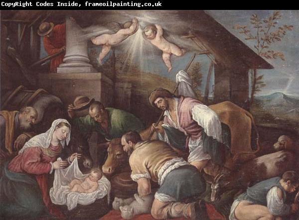 unknow artist The adoration of  the shepherds