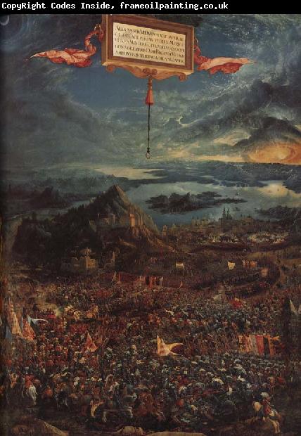 Albrecht Altdorfer The Battle of Issus