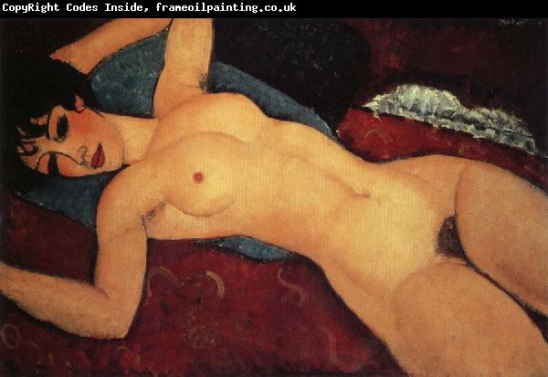 Amedeo Modigliani Nude on a Cushion