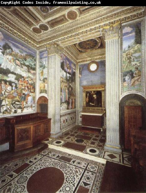 Benozzo Gozzoli Interior of Medici Family