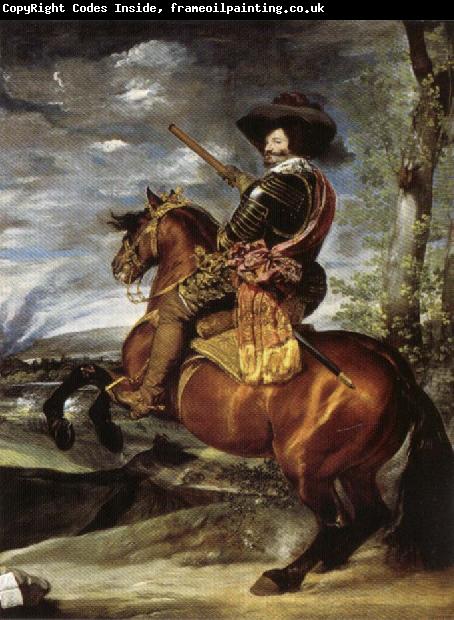 Diego Velazquez Equestraian Portrait of Gaspar de Guzman,Duke of Olivares