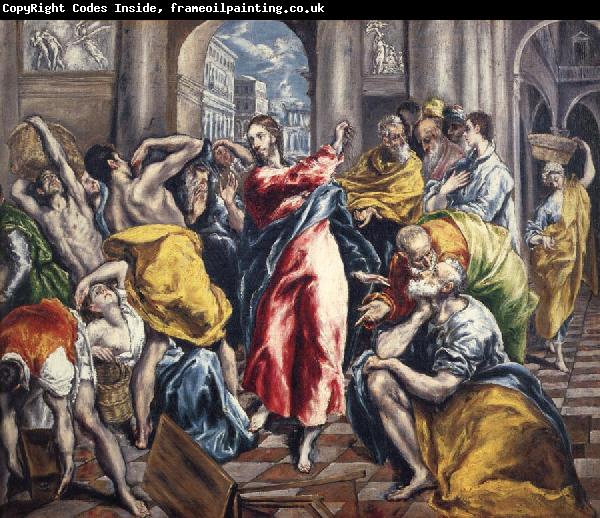 El Greco The Purification of the temple