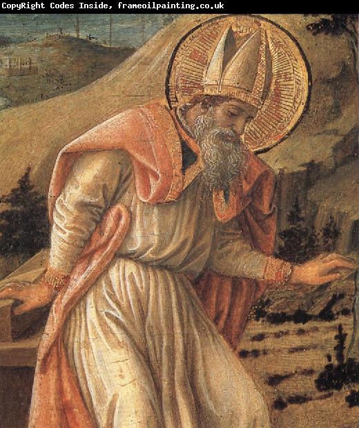 Fra Filippo Lippi St Augustine's Vistion of the Christ