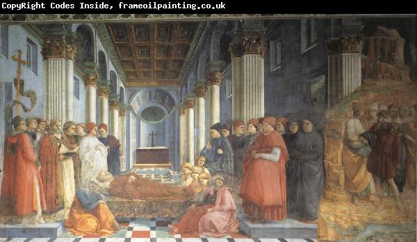 Fra Filippo Lippi The Celebration of the Relics of St Stephen and Part of the Martyrdom of St Stefano