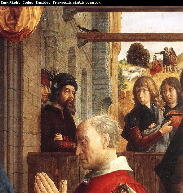 GOES, Hugo van der Monforte Altarpiece (detail)