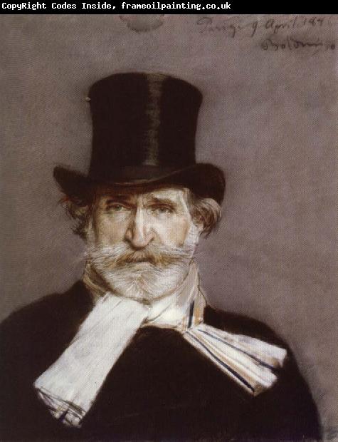 Giovanni Boldini Portrait of Giuseppe Verdi