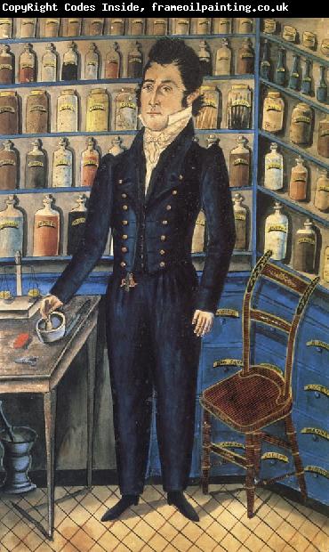 Jacob Maentel Portrait of Dr.Christian Bucher