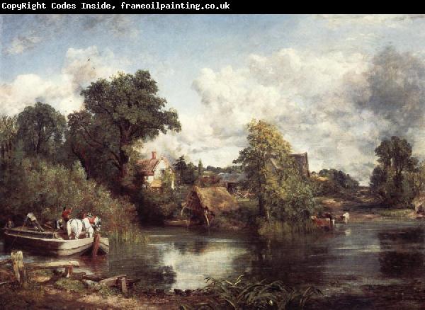 John Constable The White horse