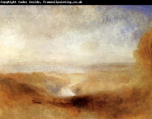 Joseph Mallord William Turner Landscape with Juntion of the Severn and the Wye