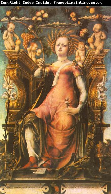 MICHELE PANNONIO Ceres Enthroned