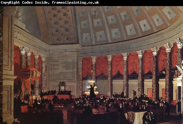 Samuel Finley Breese Morse The old House of Representatives