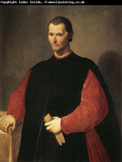 Santi Di Tito Portrait of Niccolo Macchiavelli