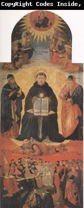 Benozzo Gozzoli The Triumph of st Thomas Aquinas (mk05)