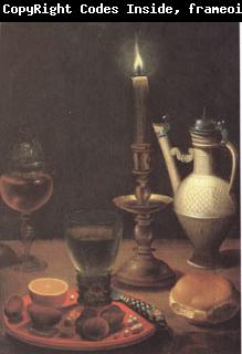 Gottfried Von Wedig Still Life with a Candle (mk05)