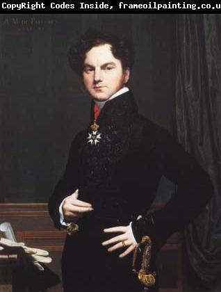 Jean Auguste Dominique Ingres Portrait of Comte Amedee-David de Pastoret (mk04)