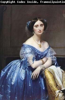 Jean Auguste Dominique Ingres Portrait of Princess Pauline-Eleonore de Broglie (mk04)