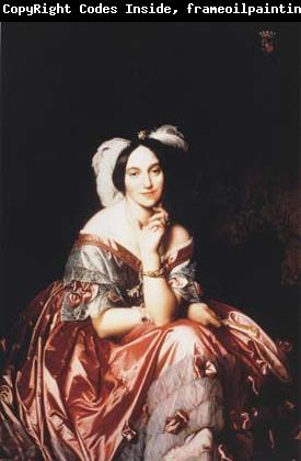 Jean Auguste Dominique Ingres Portrait of Baroness Betty de Rothschild (mk04)