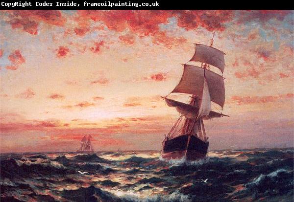 Moran, Edward Ships at Sea
