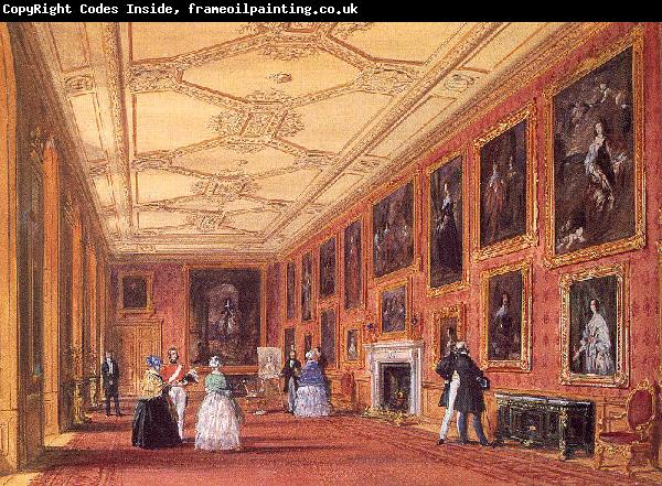 Nash, Joseph The Van Dyck Room, Windsor Castle