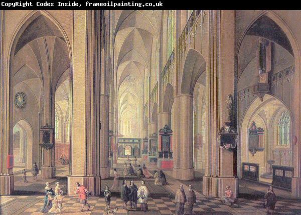 Neeffs, Peter the Elder Interior of the Cathedral at Antwerp