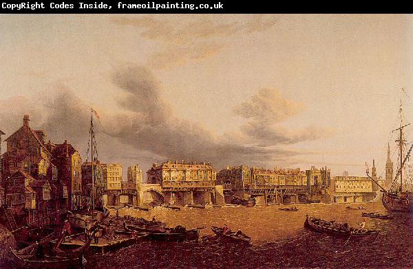 Paul, John View of Old London Bridge as it was in 1747