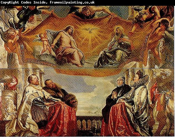 Peter Paul Rubens The Gonzaga Family Adoring the Trinity (mk01)