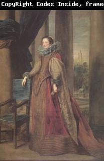 Anthony Van Dyck Presumed Portrait of the Marchesa Geromina Spinola-Doria of Genoa (mk05)