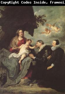 Anthony Van Dyck The Virgin and Child with Donors (mk05)