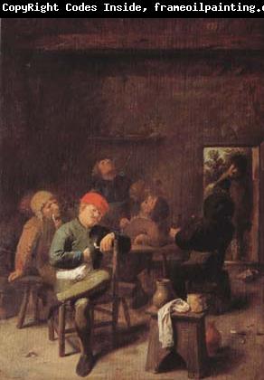 BROUWER, Adriaen Peasants Smoking and Drinking (mk08)