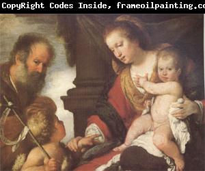 Bernardo Strozzi The Holy Family with John the Baptist (mk05)