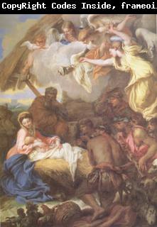 CASTIGLIONE, Giovanni Benedetto Adoration of the Shepherds (mk05)